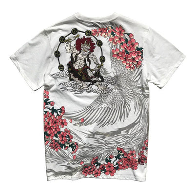 T-Shirt Dragon<br> Raijin Brodé