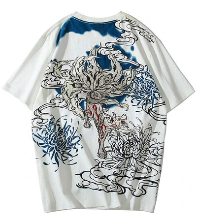 T-Shirt Dragon<br> Renard Japonais