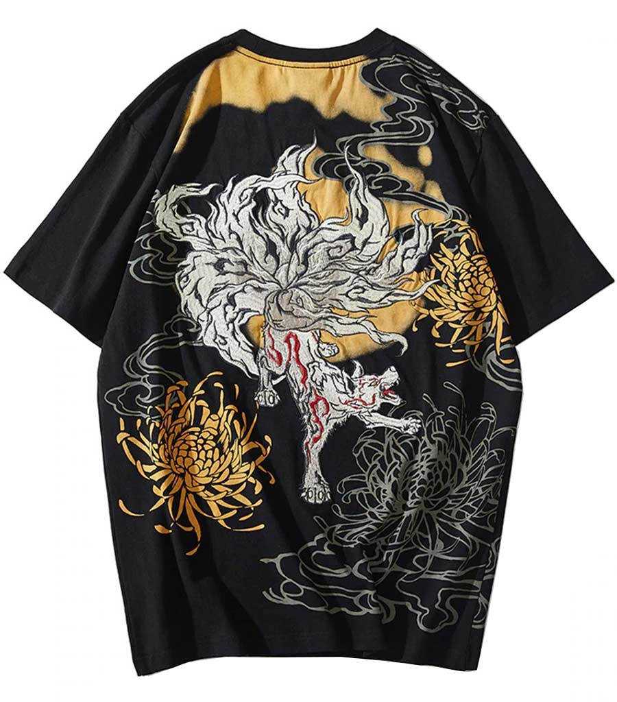 T-Shirt Dragon<br> Renard Japonais