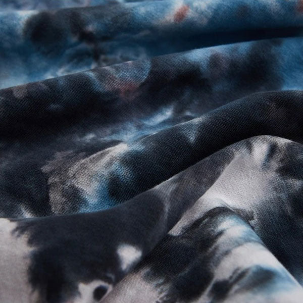 T-Shirt Dragon<br> Tie-Dye Bleu