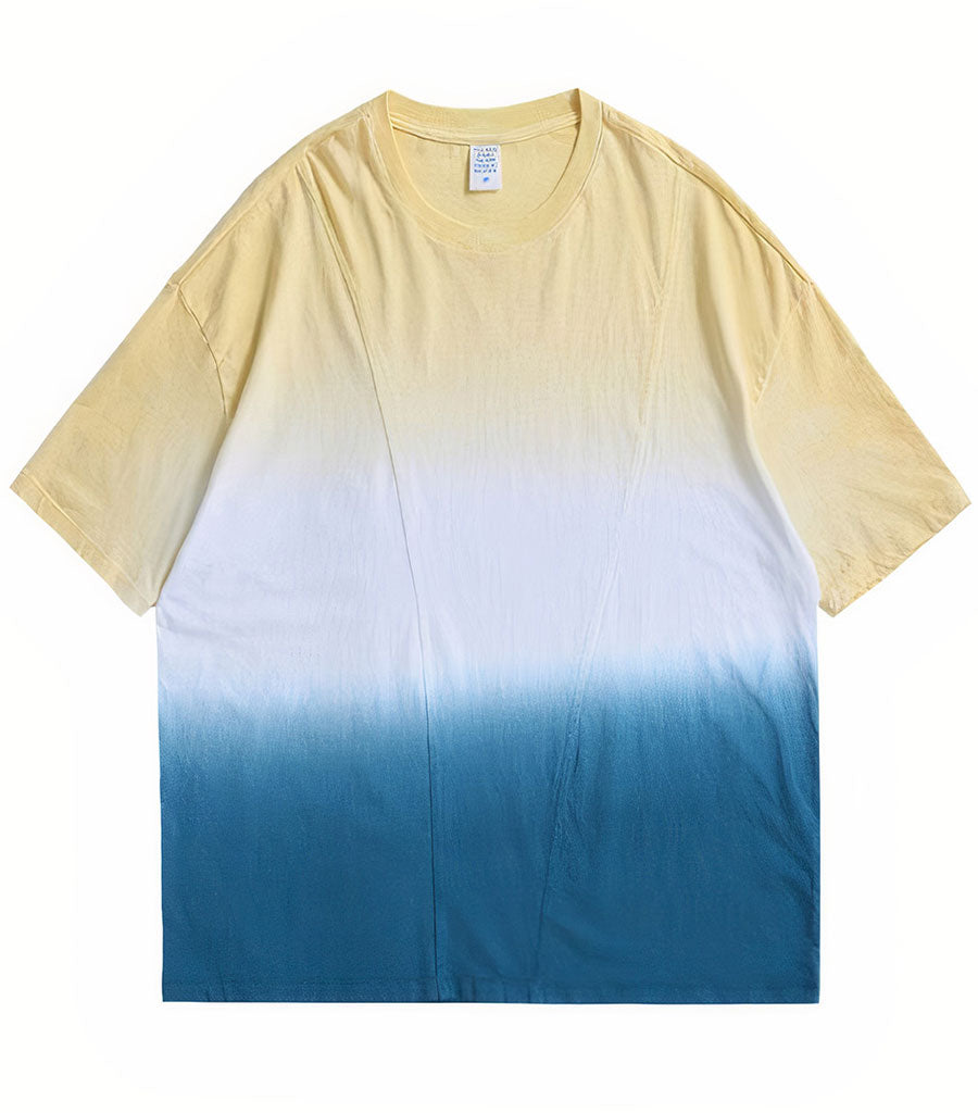 T-Shirt Dragon<br> Tie And Dye Dégradé