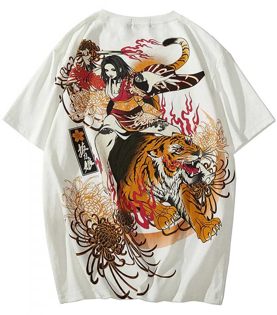 T-Shirt Dragon<br> Tigre Du Bengale