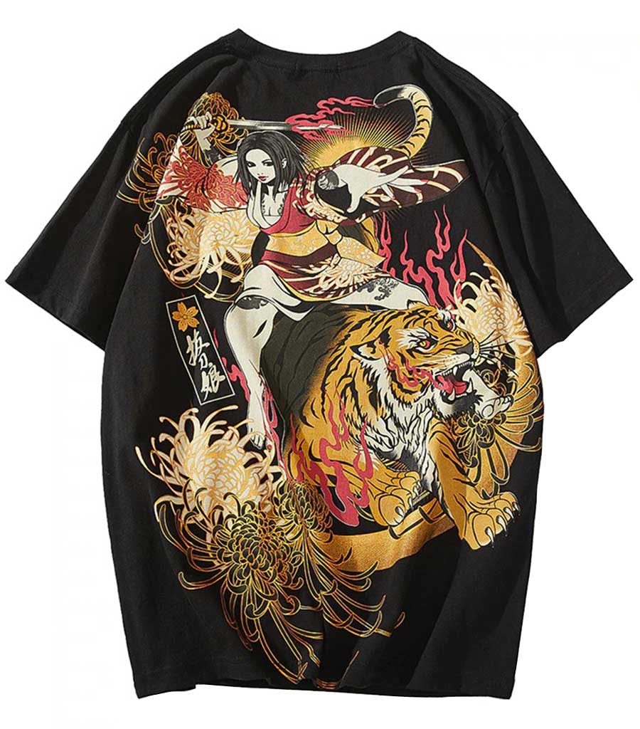 T-Shirt Dragon<br> Tigre Du Bengale