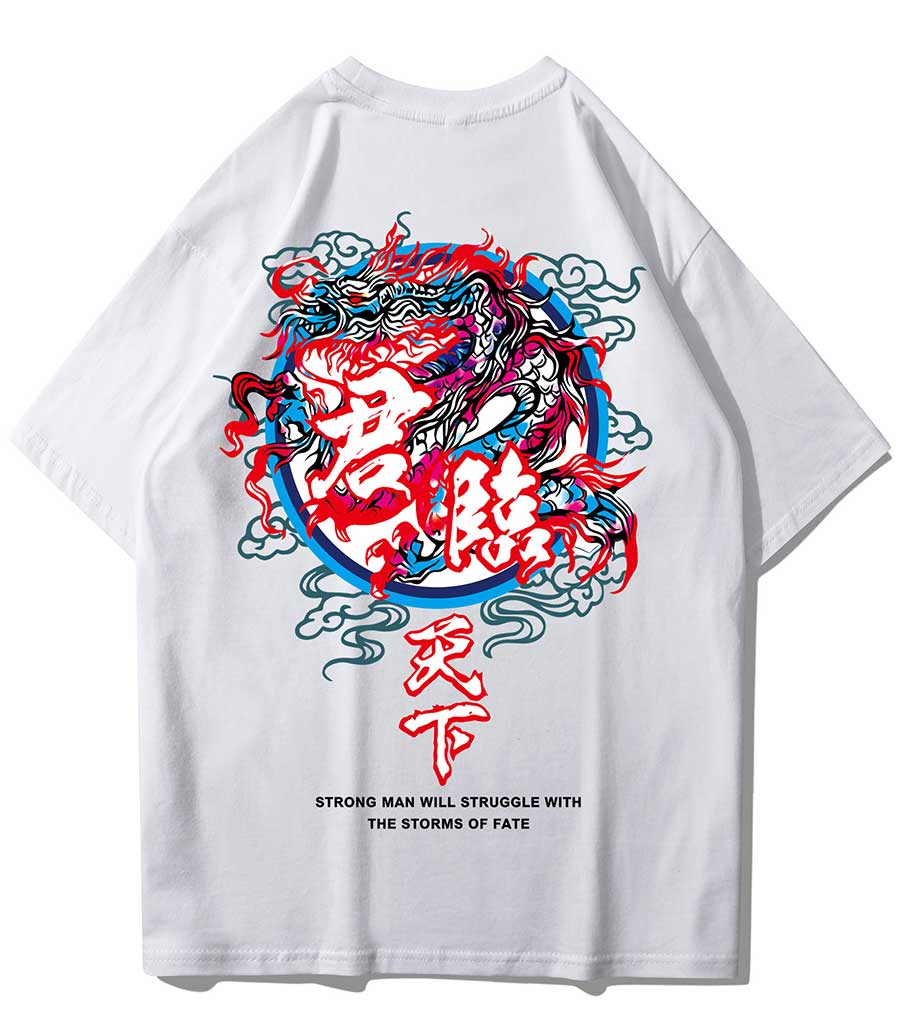 T-Shirt Dragon<br> Chinois Céleste