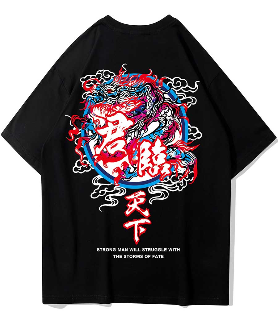 T-Shirt Dragon<br> Chinois Céleste