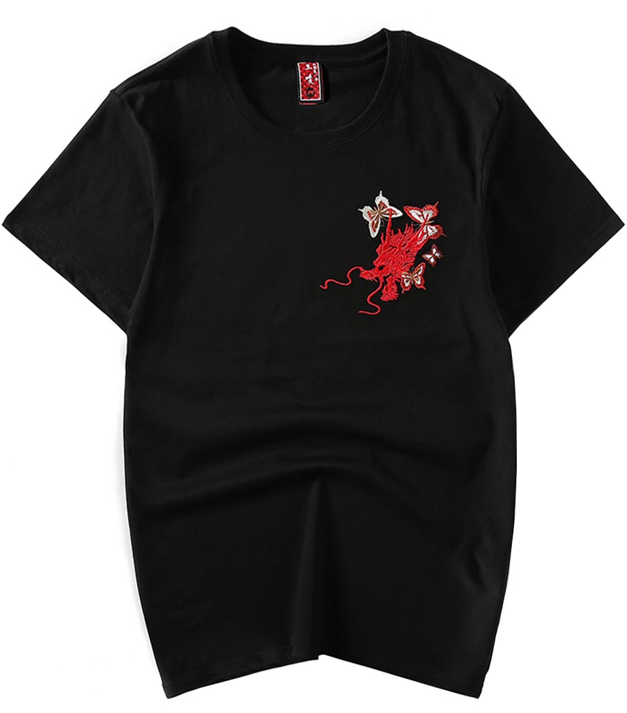 T-Shirt Dragon<br> Écarlate