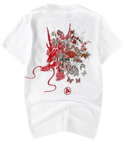 T-Shirt Dragon<br> Écarlate