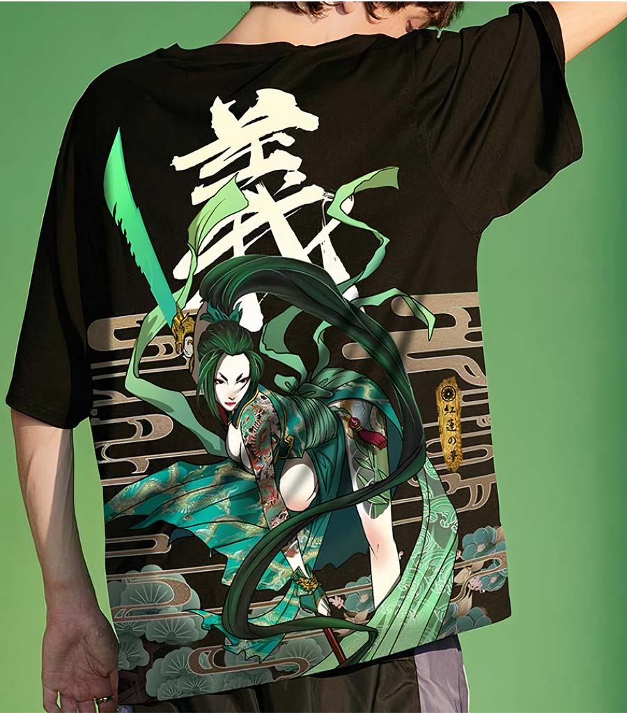 T-Shirt Dragon<br> Samouraï Tsukikage