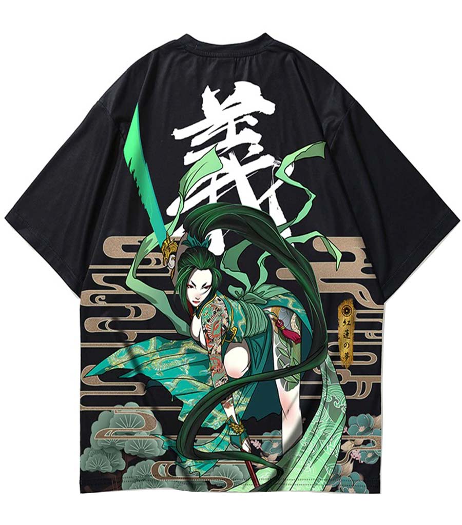 T-Shirt Dragon<br> Samouraï Tsukikage