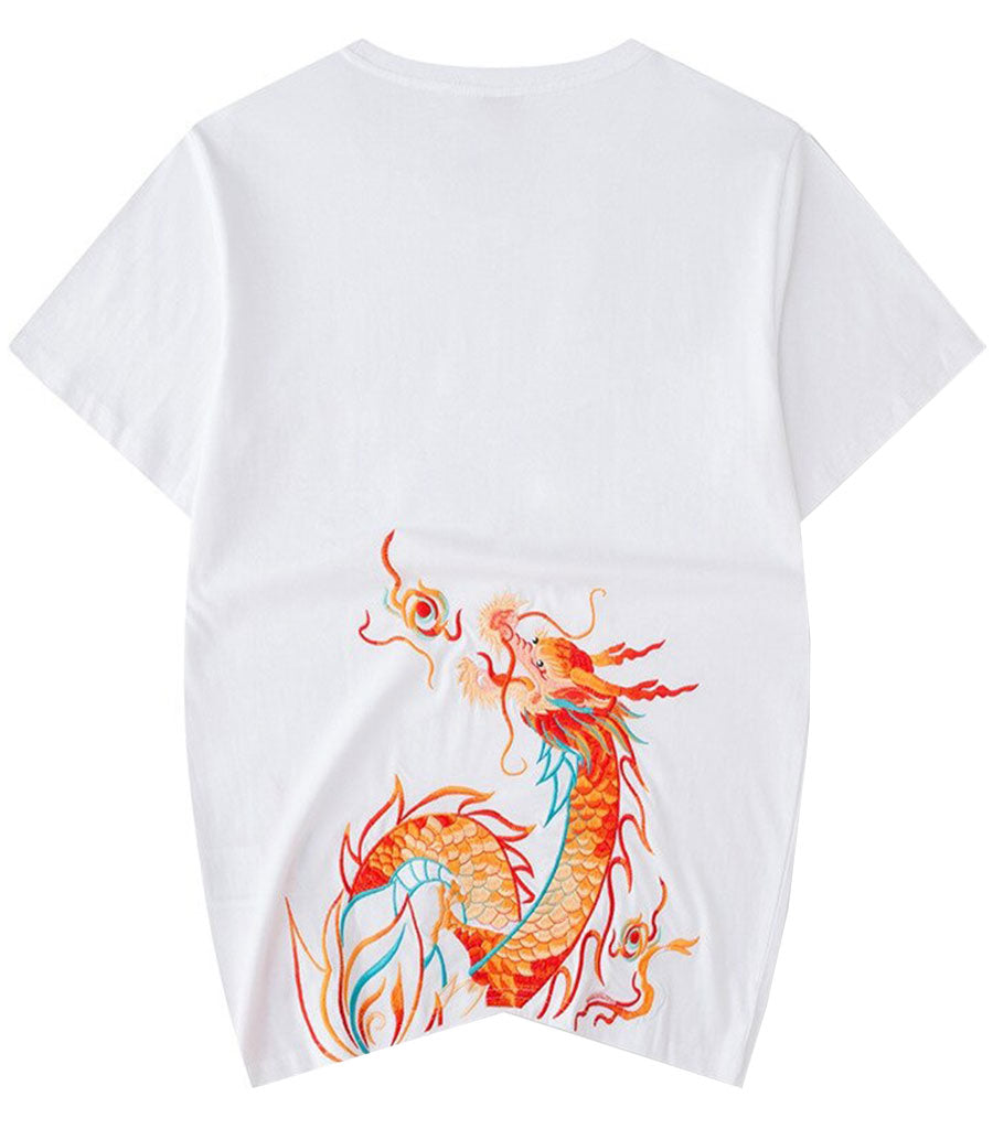 T-Shirt Dragon<br> Chinois Flamboyant