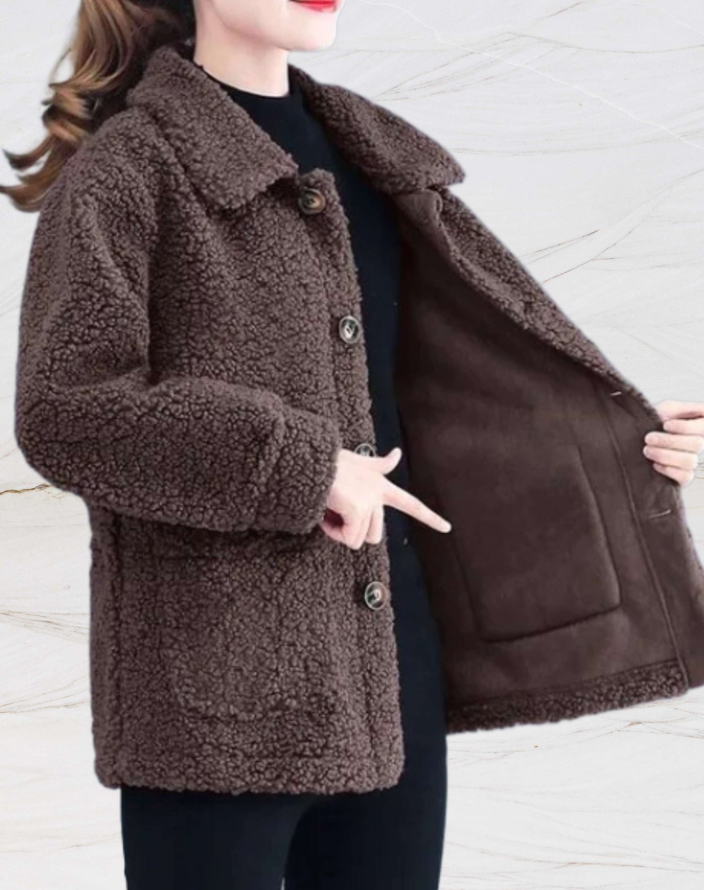 Makayla | Veste d'hiver Effortless and Classy