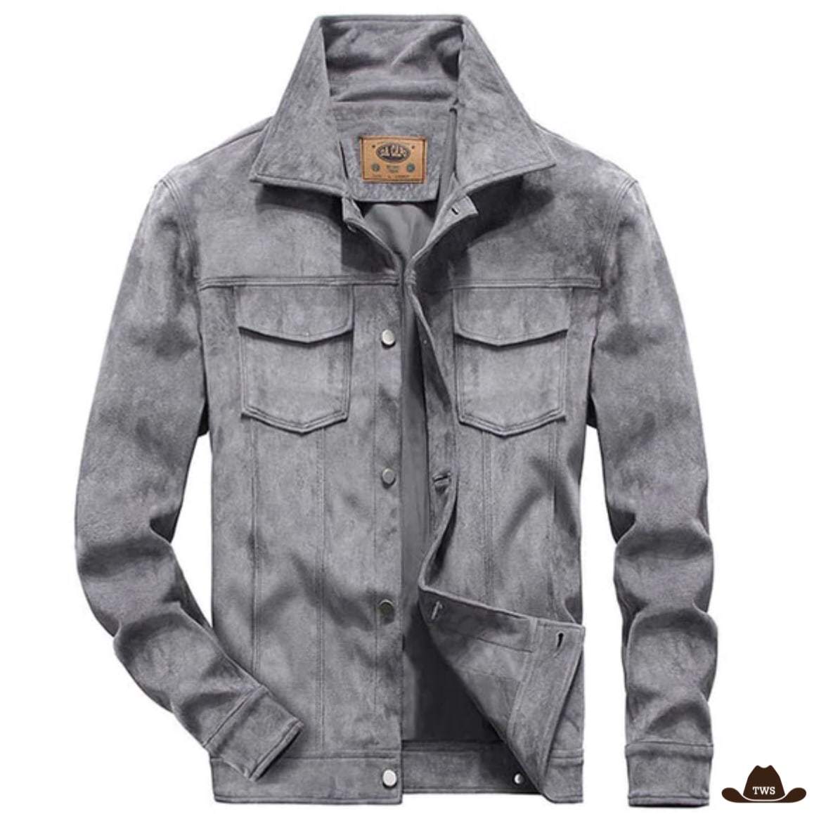 Veste de Cowboy Marron Homme