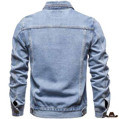 Veste En Jean Coupe Western Homme