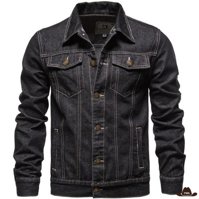 Veste En Jean Coupe Western Homme