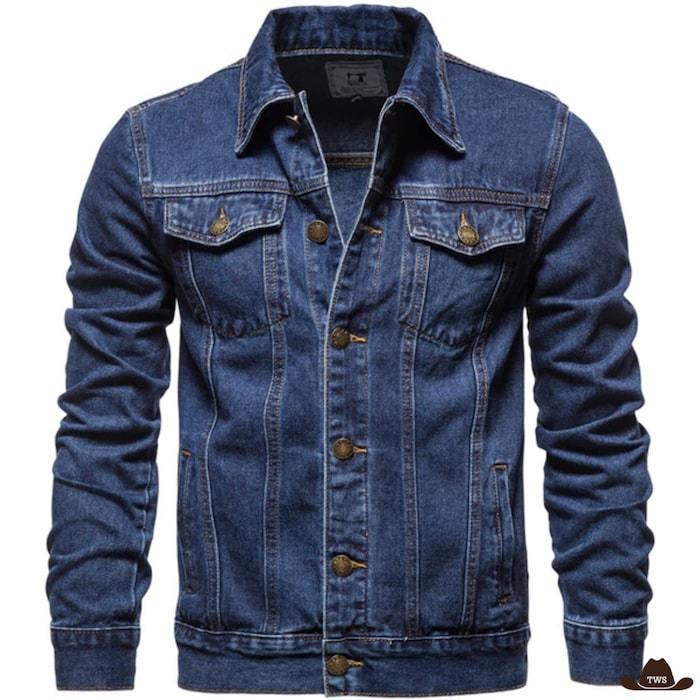 Veste En Jean Coupe Western Homme