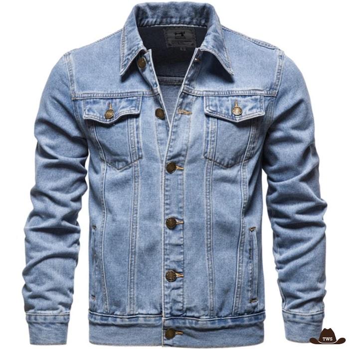 Veste En Jean Coupe Western Homme