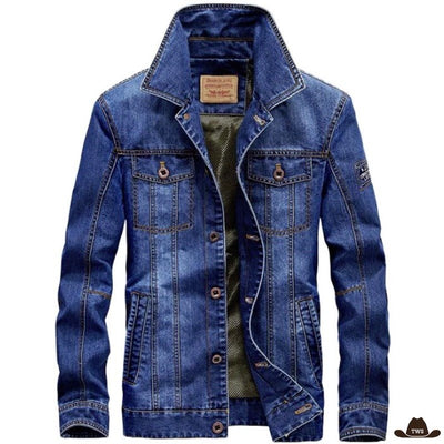 Veste en Jean Western Homme