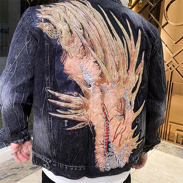 Veste Dragon<br> Jean Vintage