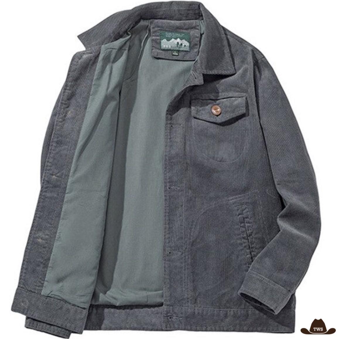 Veste Western Velours